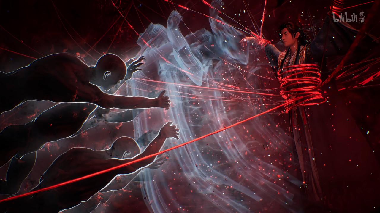 “对阵天哭”，是韩立的扬名之战，在凡人原著小说中，这是一场“温酒斩华雄”，几乎只