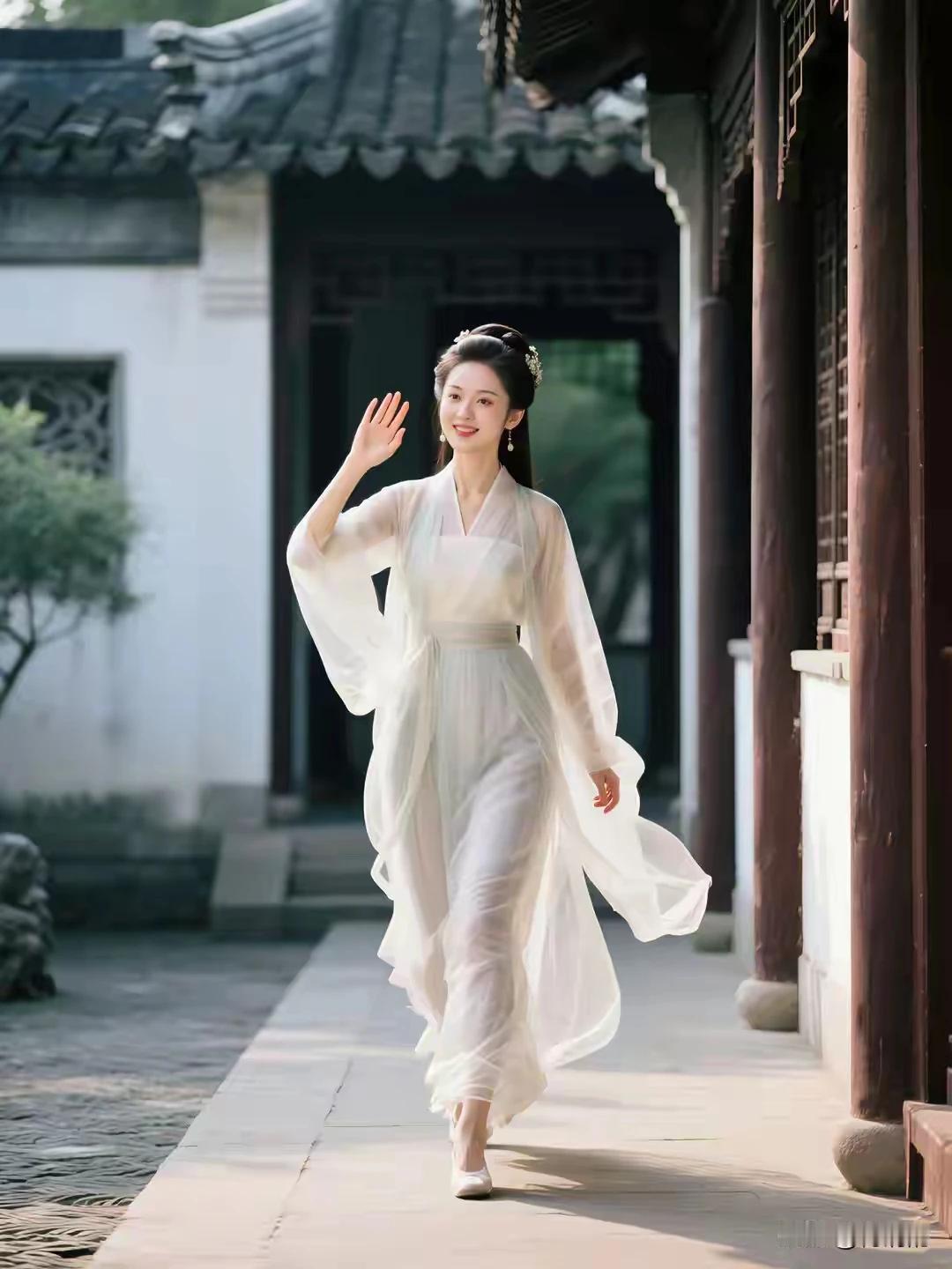 清水出芙蓉，天然去雕饰。眉清目秀，美若冠玉。冰肌玉骨，明眸皓齿。出水芙蓉，