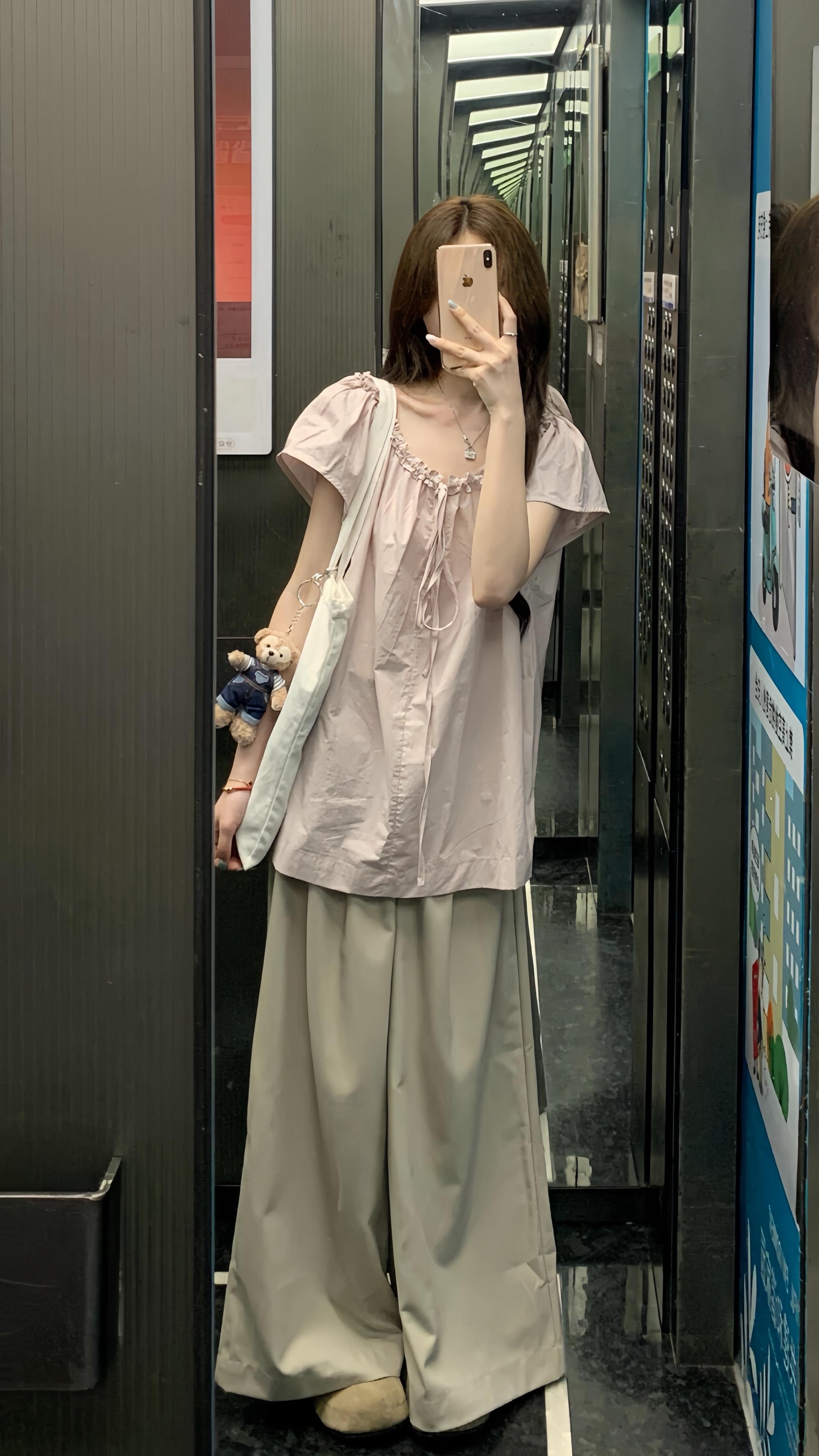 少女感夏日ootd 显瘦穿搭 夏季穿搭 谁穿谁好看 显瘦穿搭