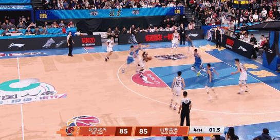 珀赛尔绝杀，山东客场击败北京，拿下五连胜！4连胜的山东高速在客场