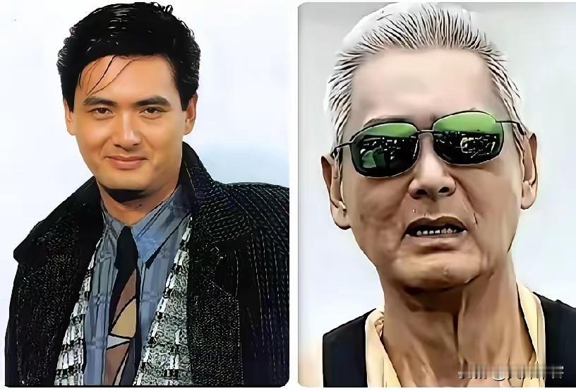 人要是不老就好了！这么帅气的人，竟然变成这样，黑发变白发，圆润变成沧桑，再也没有