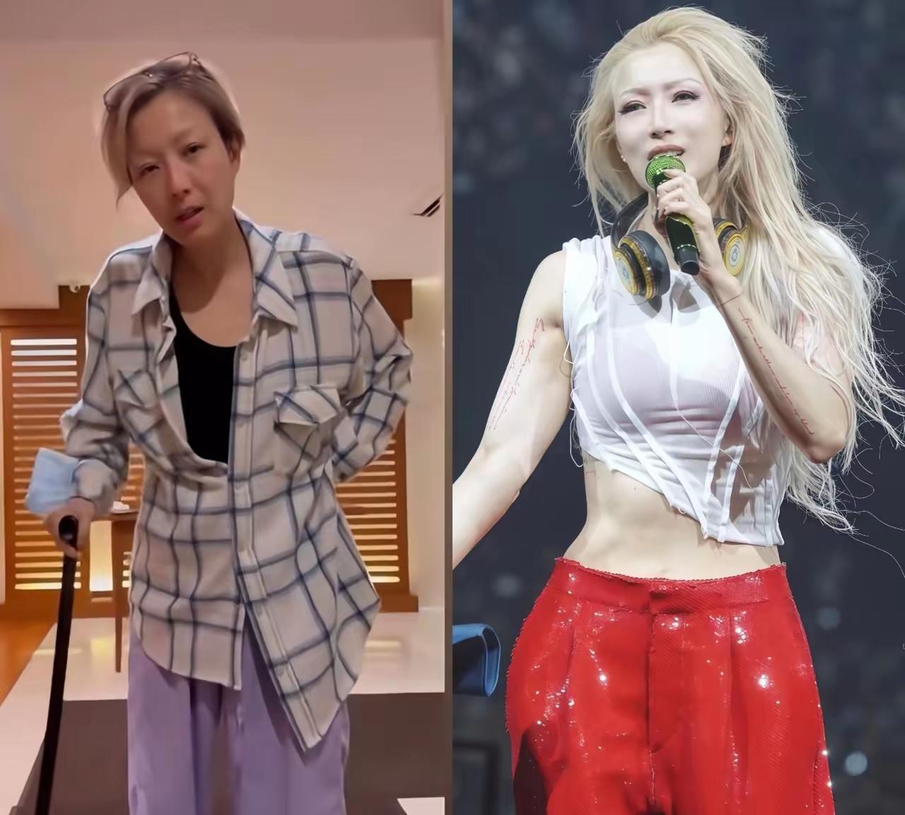 做演员可真不容易！台上一分钟，台下十年功。香港著名歌手郑秀文为了舞台上光鲜亮丽，