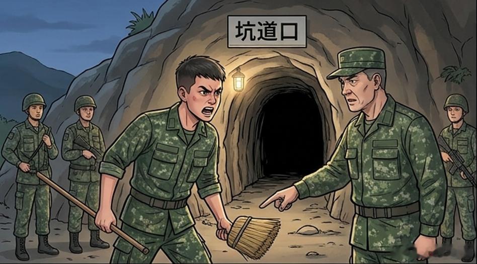 据台媒：台湾省“马防部”一名步枪兵，因为不满副排长纠正他的清洁工作，对长官称「我