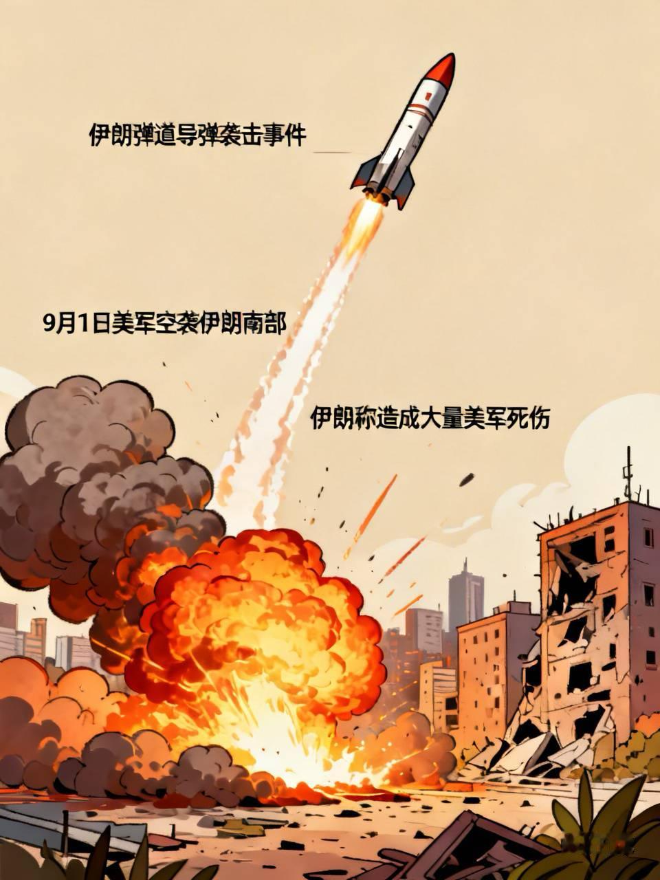 这次伊朗用重型弹道导弹直接砸向约旦亚喀巴湾沿岸的美国海军陆战队营地，直接炸掉了好几个核心设施和停在里