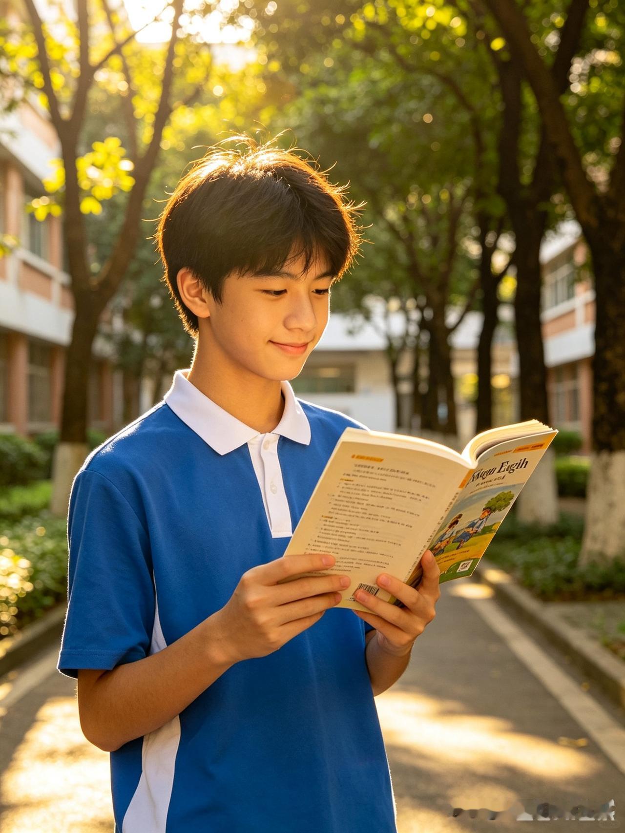 五一节期间，老师上传了儿子的学习成绩。我，不开心。因为，他的英语成绩，在