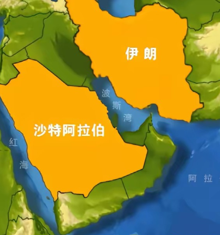 有什么想不通的，大家看看中东的地图，除了伊朗，现在沙特，约旦，黎巴嫩，伊拉克，也
