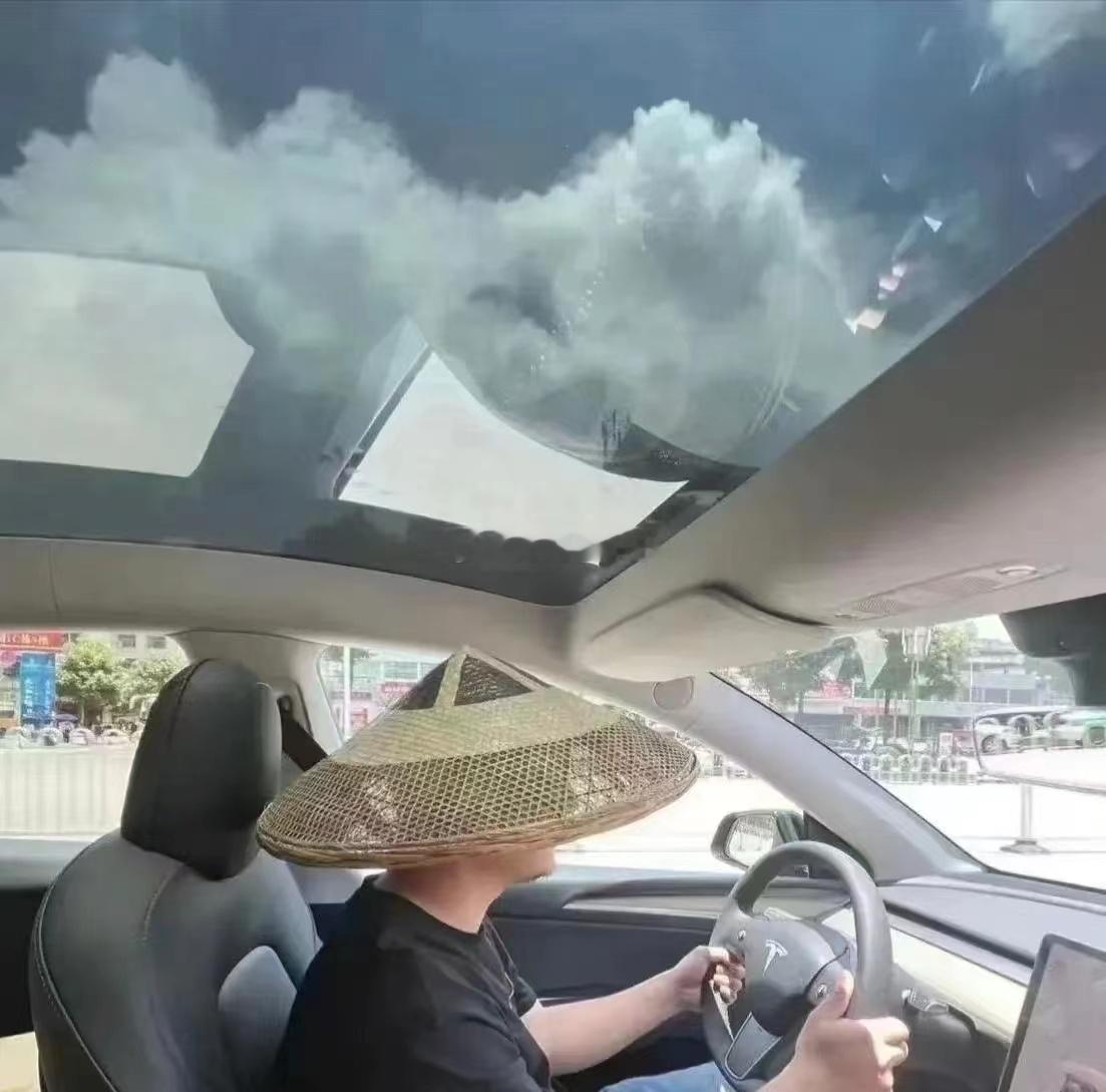 全景天窗在新能源车圈子里为什么这么普及？？？海阔试车超话​​​