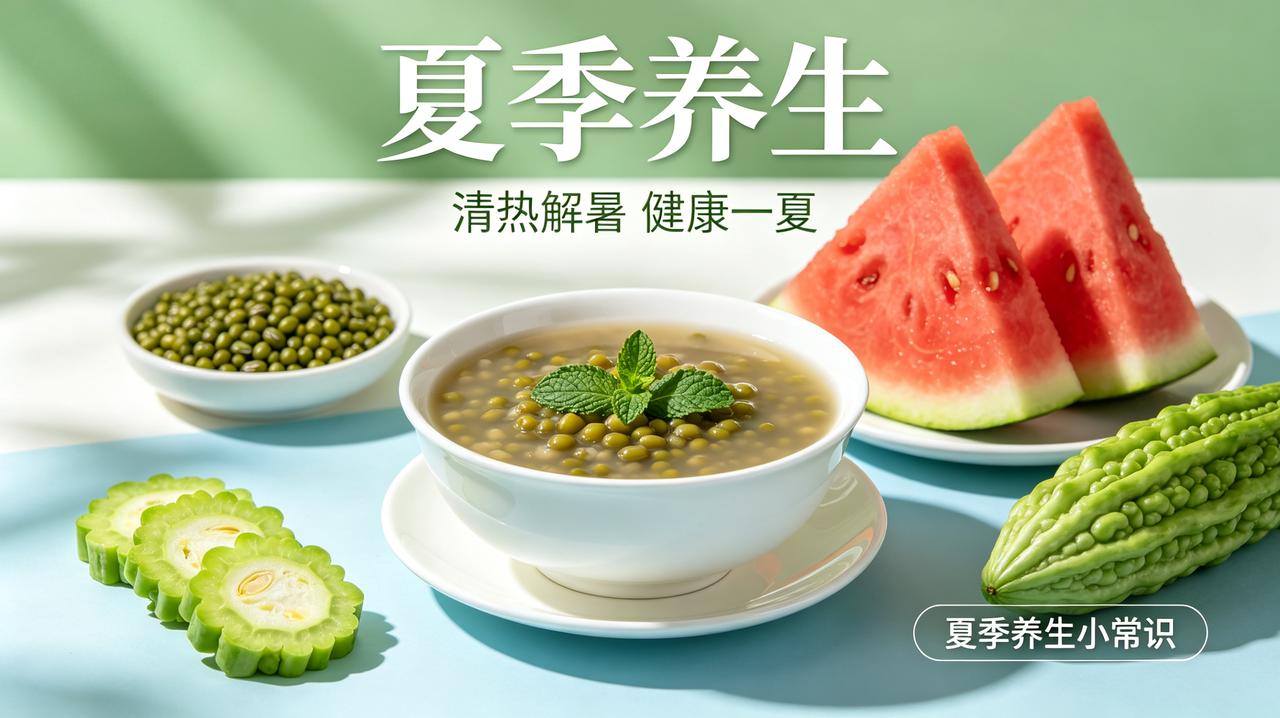 老祖宗总结的夏季养生知识①夏养忌寒凉，常饮温水、多食清汤！②夏季吃肉优