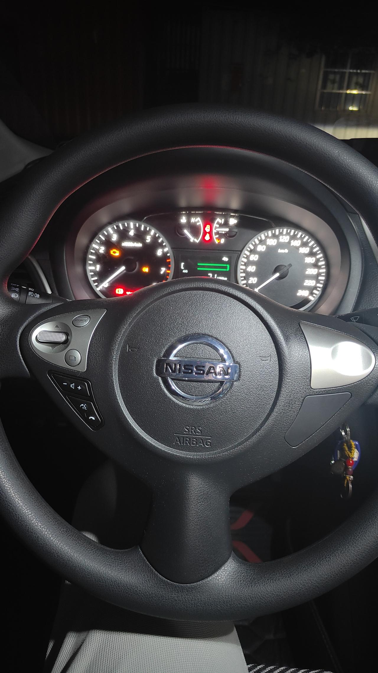 轩逸经典仪表盘上的绿条有什么作用呢？