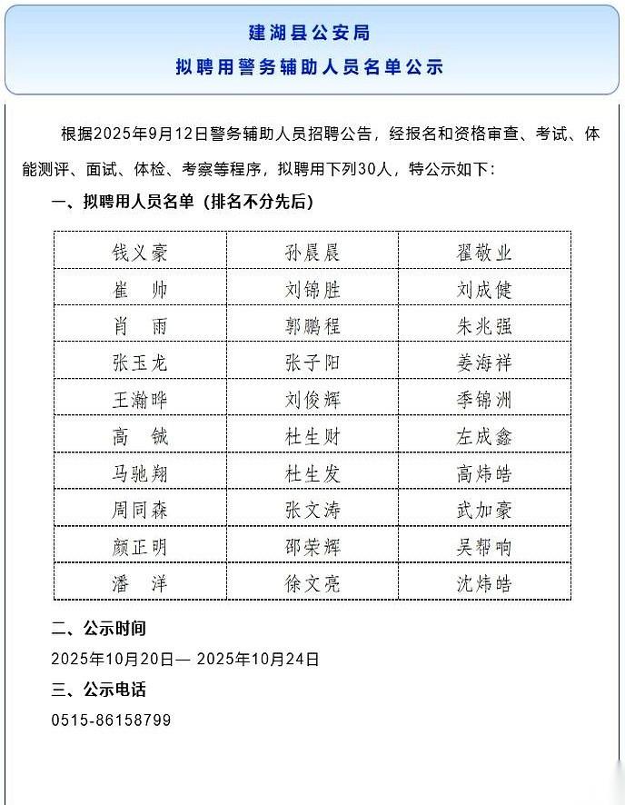就这么一张名单，30个名字。好家伙，盐城建湖这30个家庭，今晚估计得加菜、摆酒
