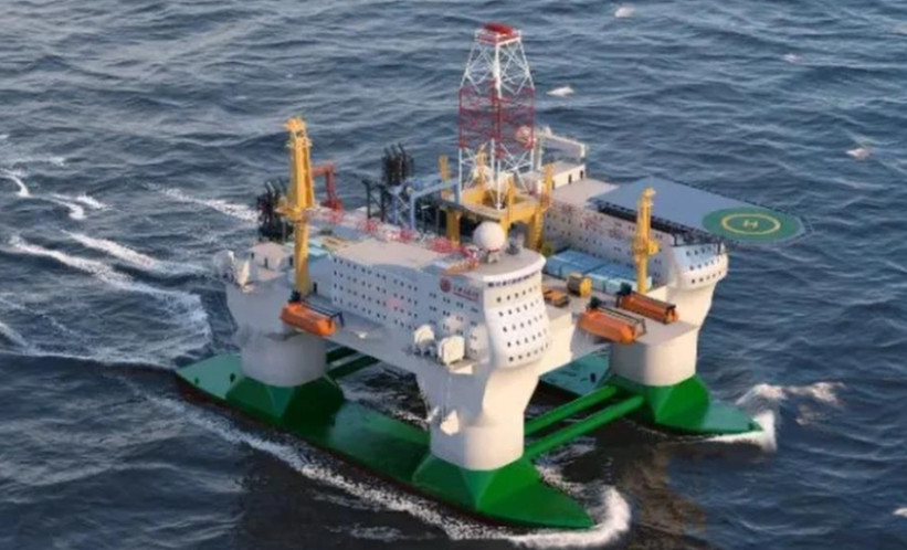 最近，西方终于发现中国正在建造一座可在深海长期驻留、并能抵御核爆冲击的大型浮动科