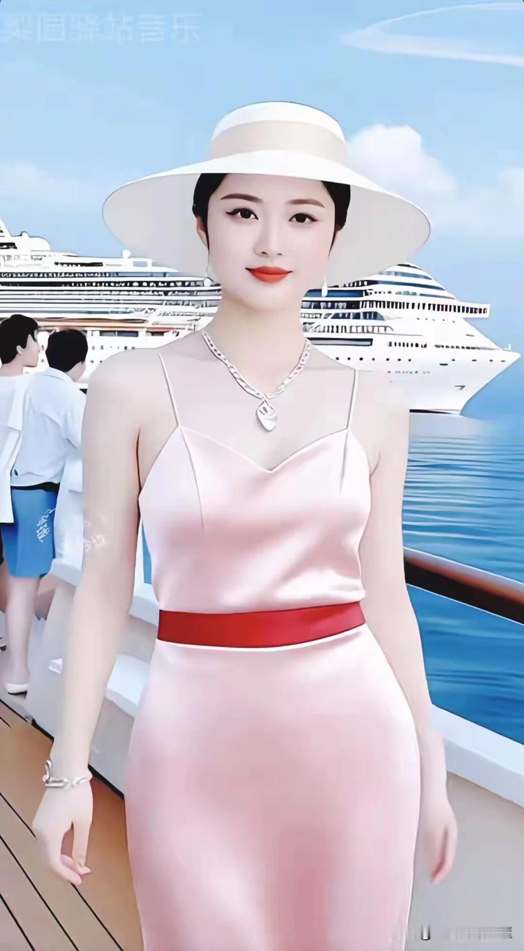 出水芙蓉，亭亭玉立。窈窕淑女，君子好逑。蒹葭苍苍，白露为霜。有位佳人，