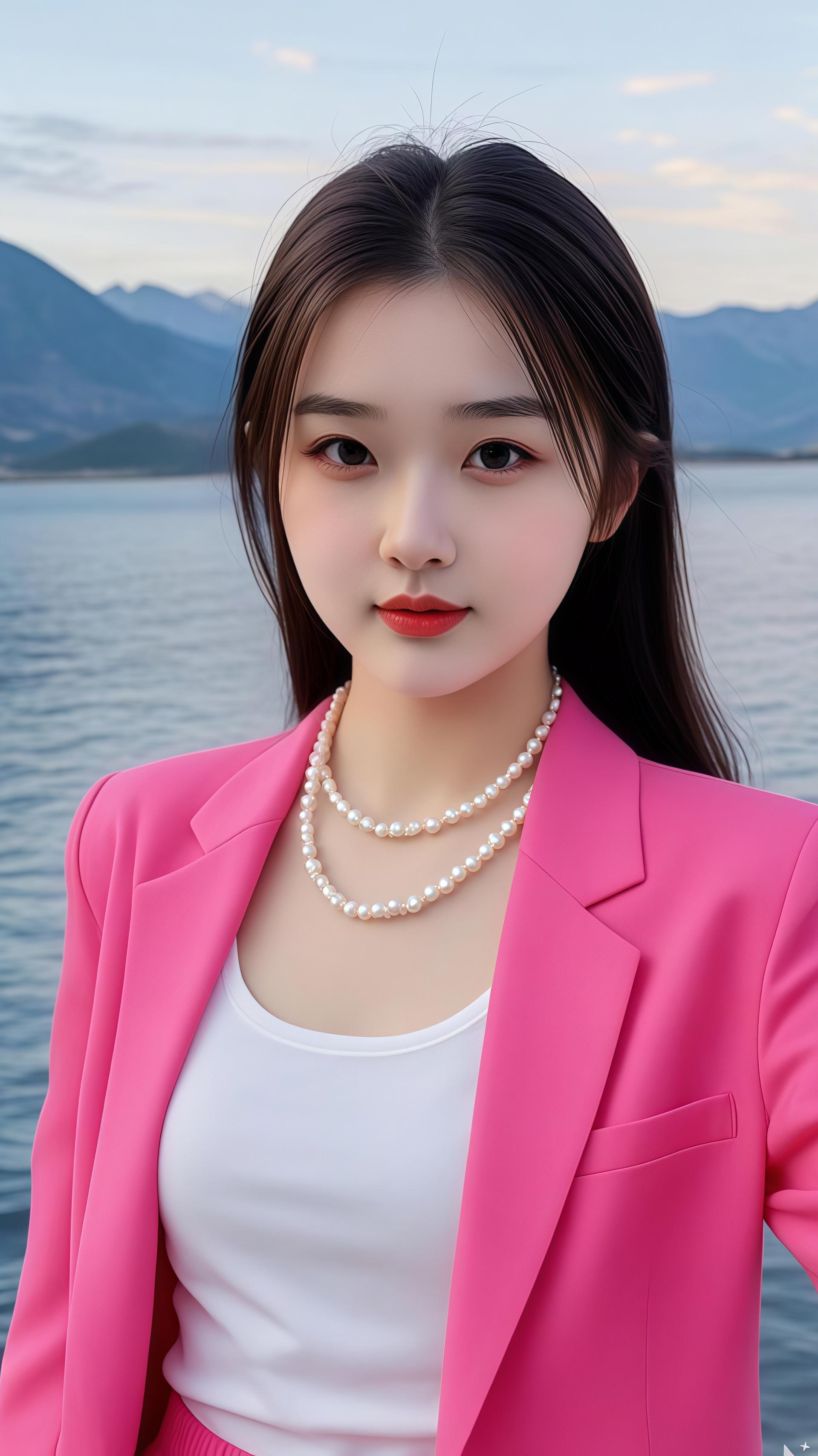 好身材好气质 海边拍照 高颜值美女 甜美穿搭 夏日穿搭