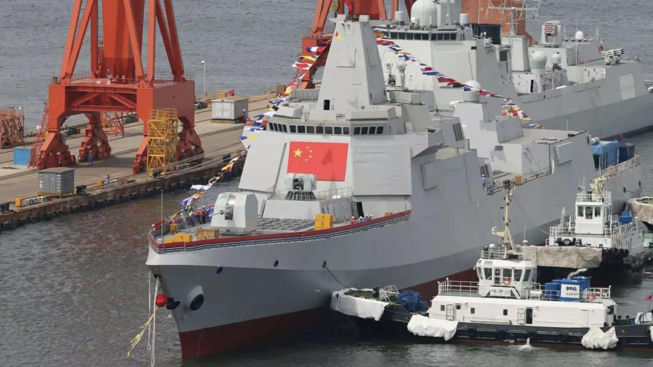 052D收官在即，中国海军或跳过9000吨直奔2万吨全能舰外媒预测，中国海军