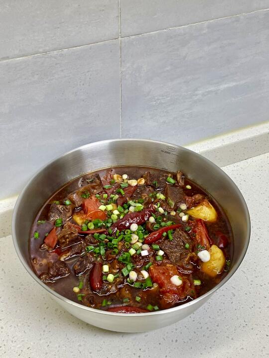 软烂入味的番茄土豆炖牛肉，附详细做法～