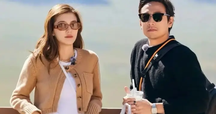 吴千语素颜跳海挑战智利寒流，豪门阔太真实美出圈