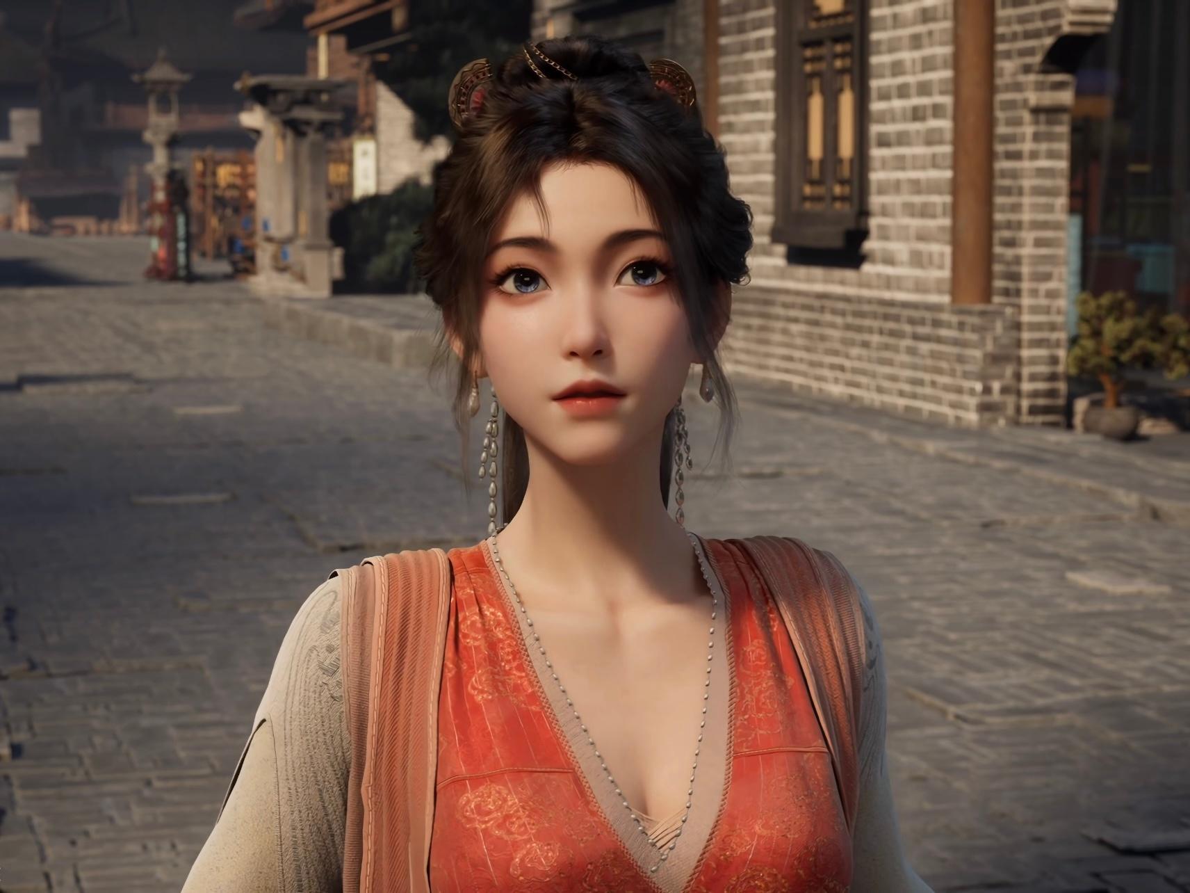 被韩立搂了一下腰，看把人家姑娘害羞激动的！韩立真的是有福气～慕沛灵♥截修美