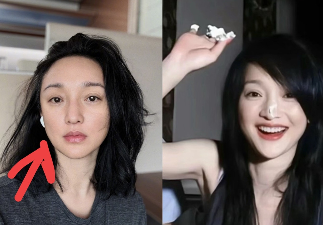什么是顶级骨相？周迅一张素颜照告诉你，抗老的最高境界，就是松弛感！周迅