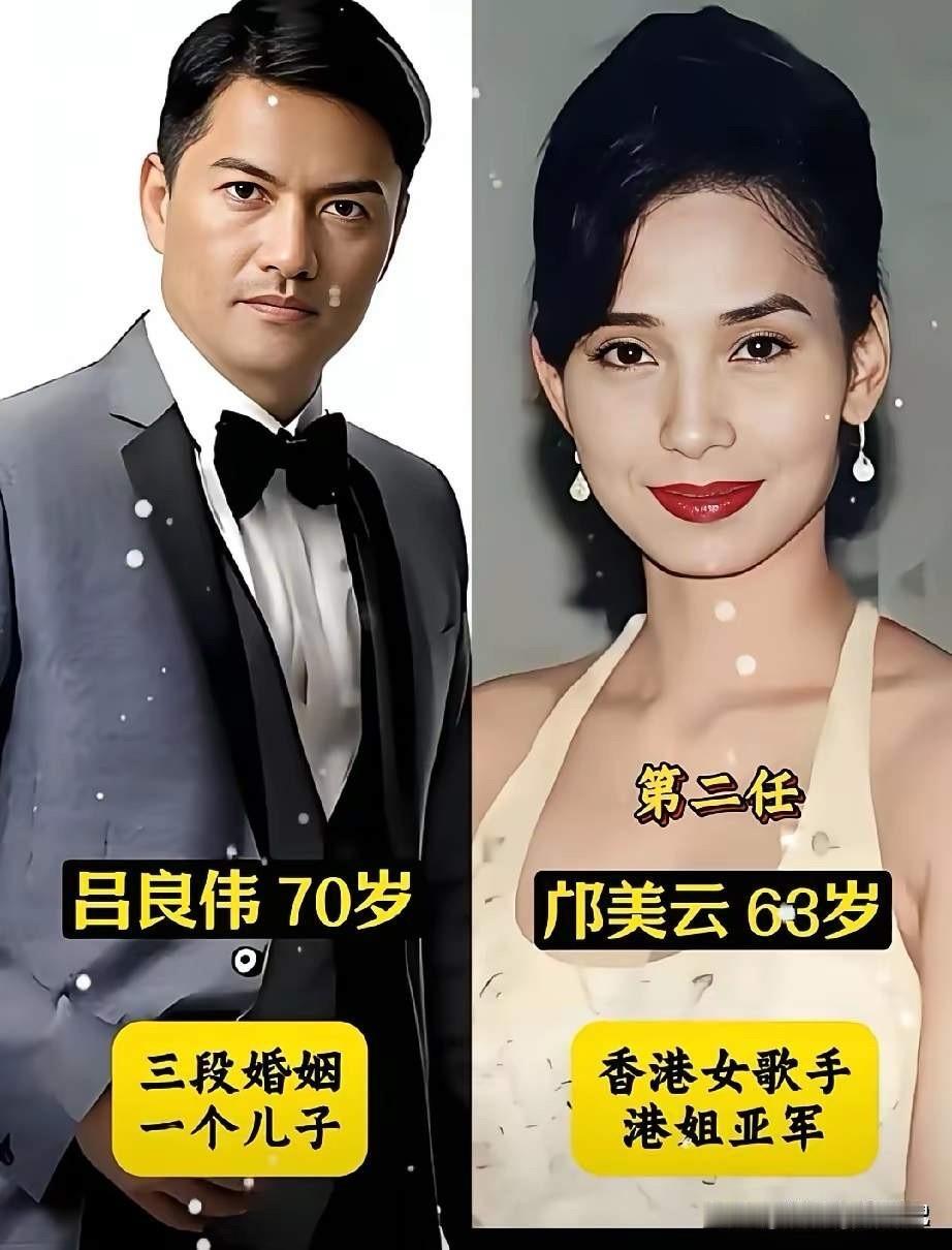 70岁的吕良伟三段婚姻，一个儿子，如今年逾古稀，依然像一个年轻小伙子，真是让人佩