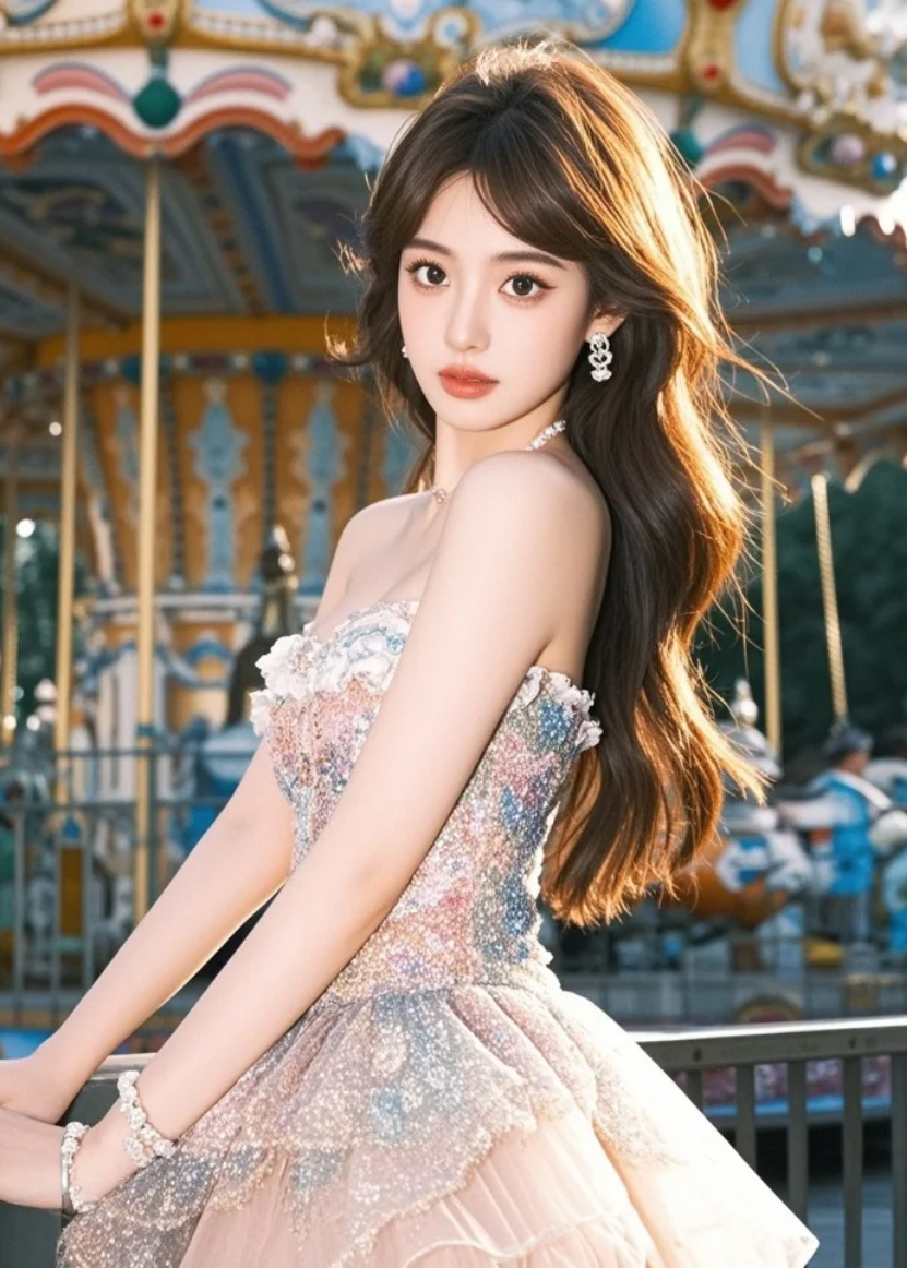 美到窒息！她像是从画里走出来的古典美人
