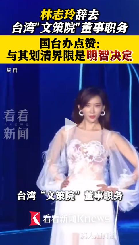 国台办一锤定音！林志玲刚刚辞去董事职务的那个神秘机构，终于被揭开了真面目。谁也没