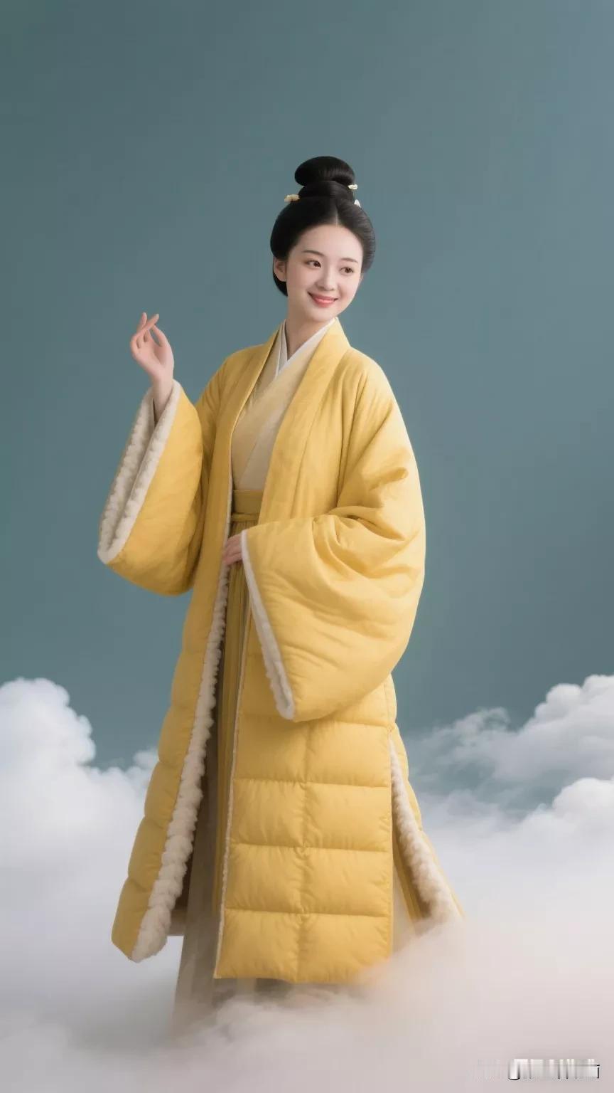 分享城市新鲜事张立启原创书画AI作品古仕女发髻集锦首发第565期.宋元发髻韵仕