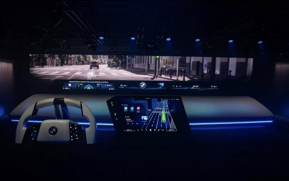 外网曝光的2026款BMW-5系谍照