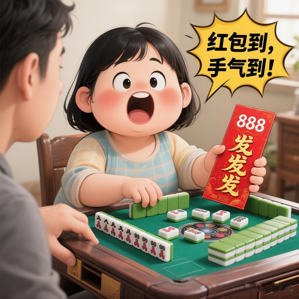 你说巧不巧？我媳妇前几天手气背，打麻将总输。那天她忽然灵光一闪，跟我说：“等我上