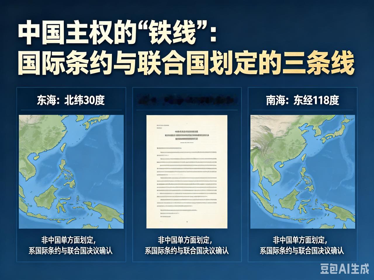 【重磅】这两个地理坐标和一个文件，必须让全世界都记住！这就是中国主权的“铁线”！