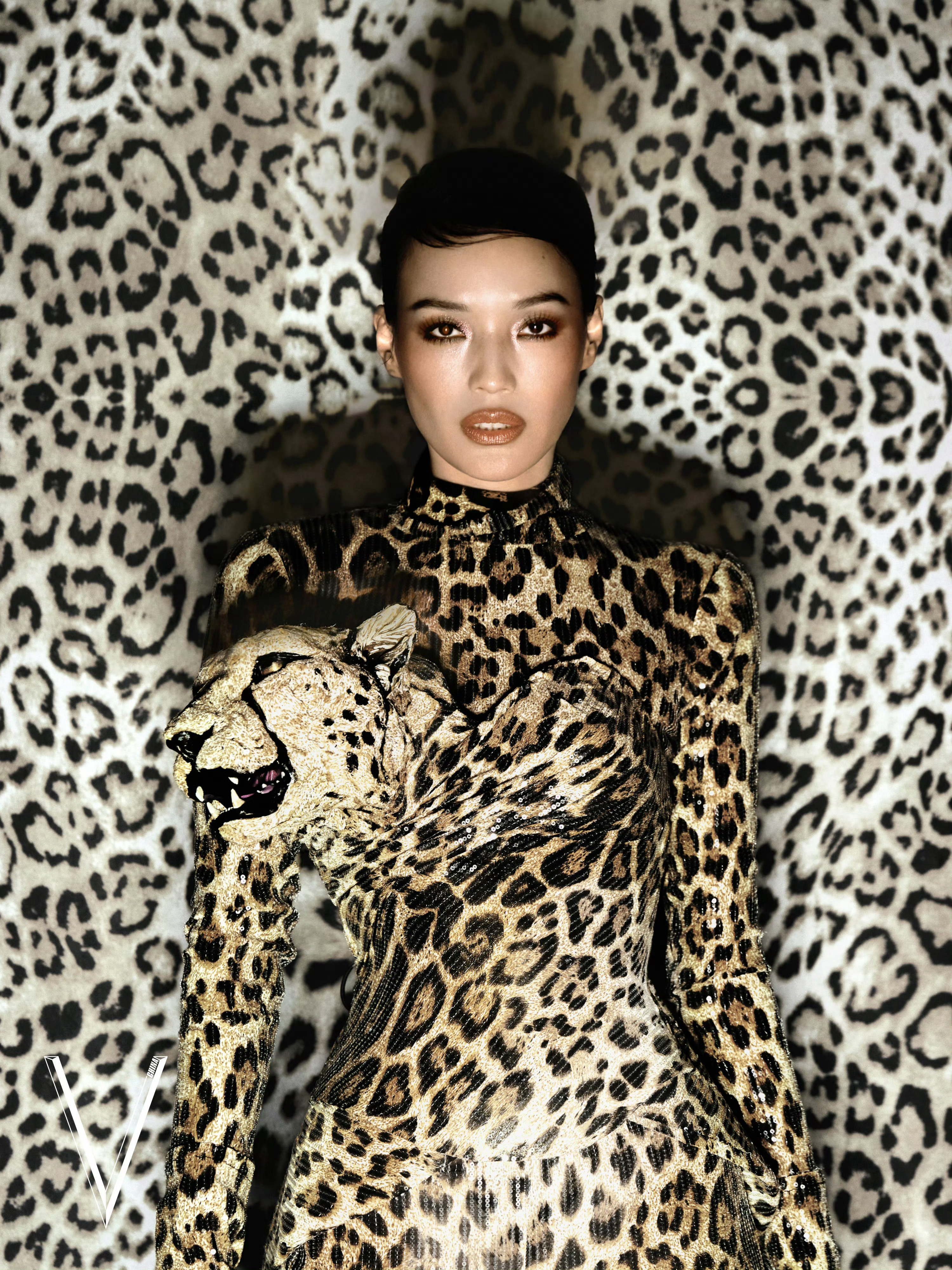 舒淇这组豹纹大片好赞啊啊啊