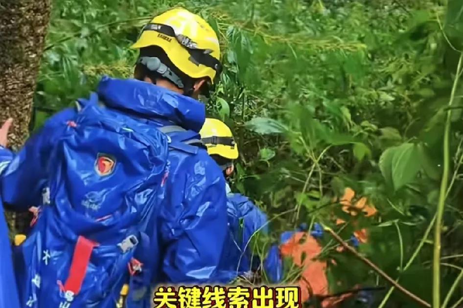 关键线索出现！搜救队在苍山小岑峰附近区域，通过热成像发现两次可疑热源，并听到疑