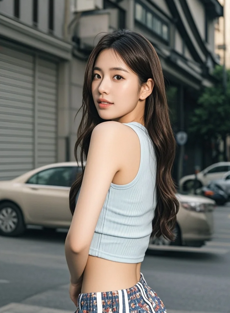 颜值核弹！这位美女的脸，是女娲炫技之作吧？