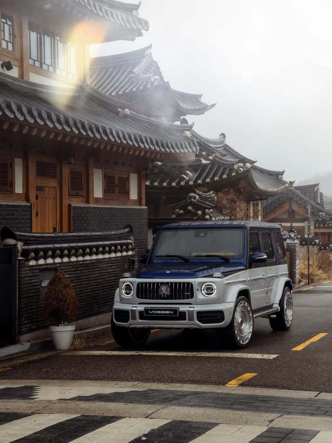 奔驰奔驰AMGG63被改造成迈巴赫风格的奔驰AMGG63，大家觉得怎么