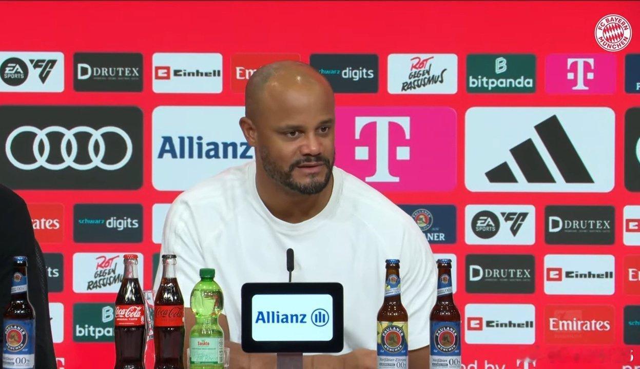 【🗣️賽後，文森特·孔帕尼接受采訪🇧🇪】➡️關於本場比賽🎙️孔帕尼：“這