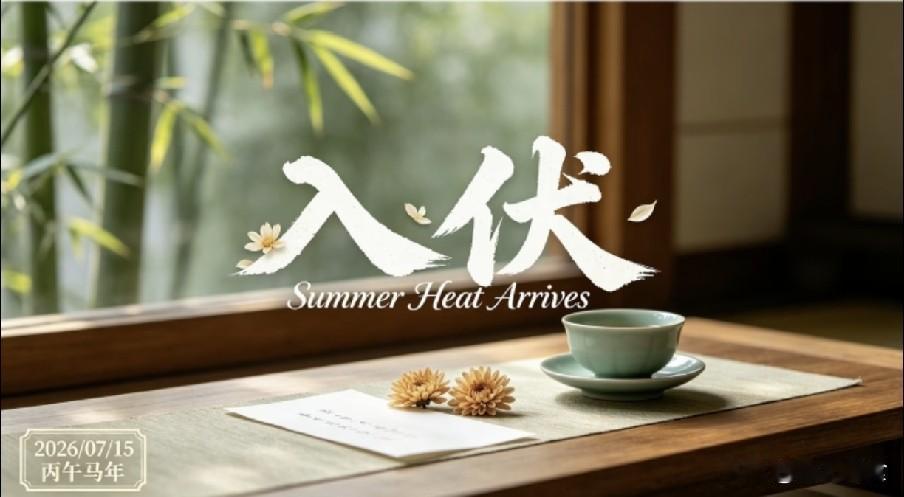 今日入伏，老人说最怕“入伏一日雨”，入伏下雨有什么预兆？2026年7月15