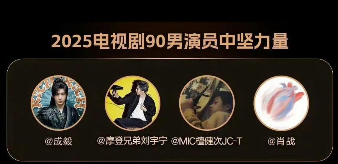 最近看到一个演员榜单排名挺有意思的，由新浪娱乐和50家媒体，行业专家及“微博视界