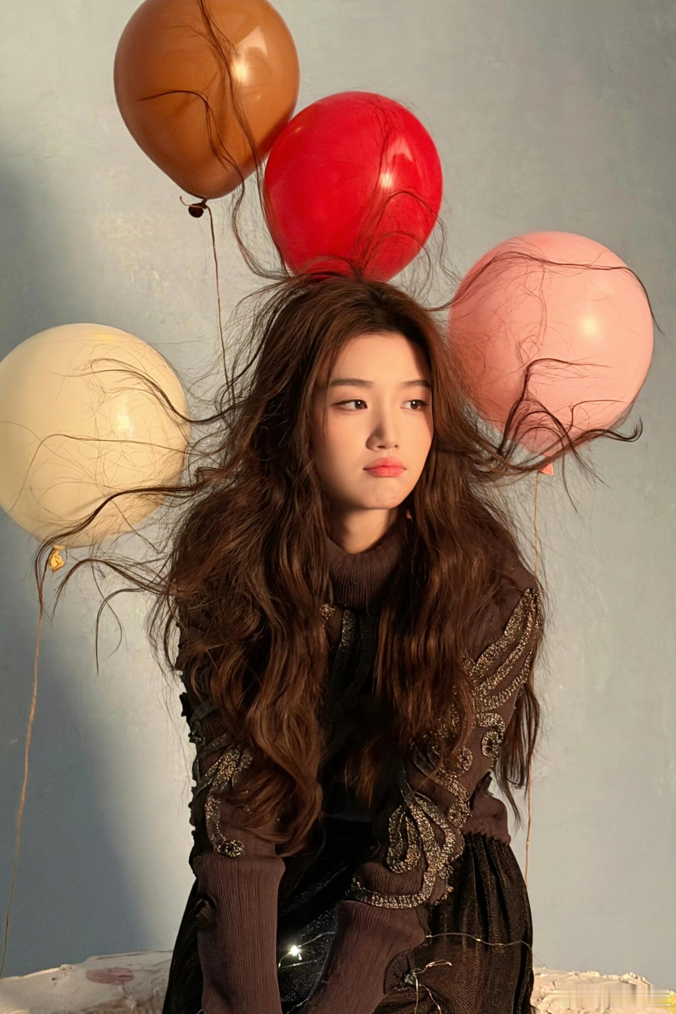 卢昱晓女神和她的茶杯犬炸毛小狗卢昱晓｜