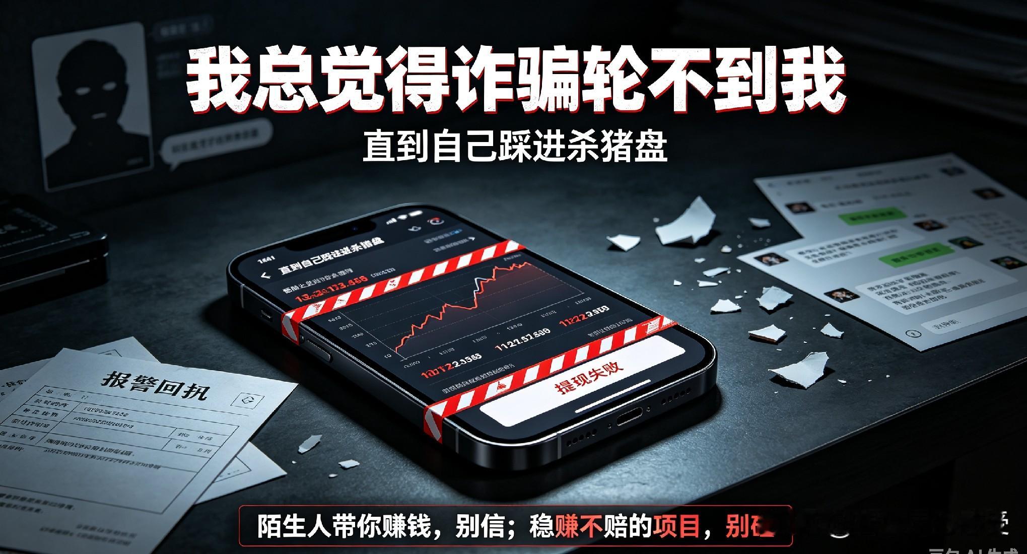 我总觉得诈骗轮不到我，直到自己踩进杀猪盘以前刷到别人被骗，我还暗自觉得，都是对方贪心、不够小心，这种
