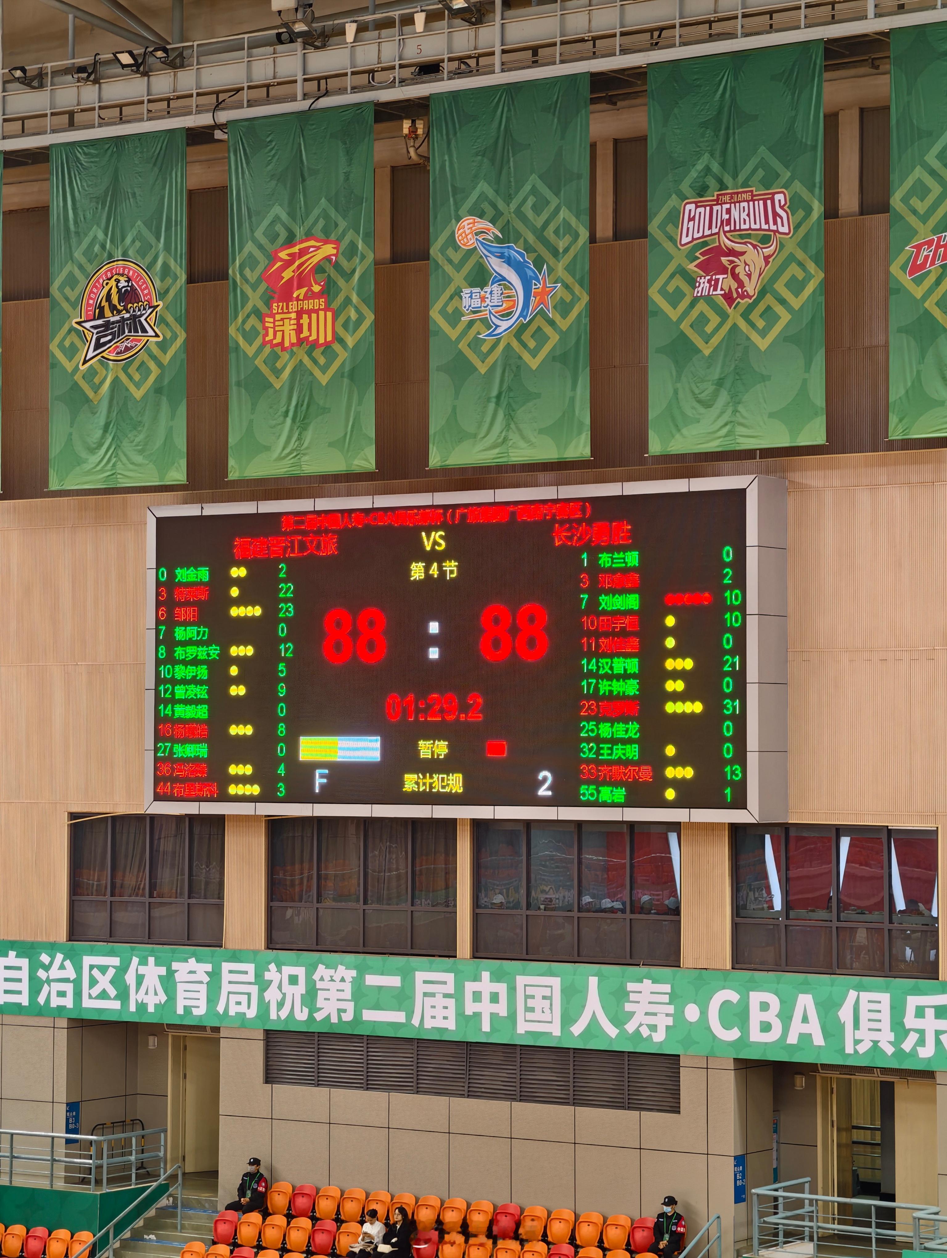 福建88-88长沙打出悬念了！NBL球队能否取胜cba俱乐部杯小卢篮球世界N
