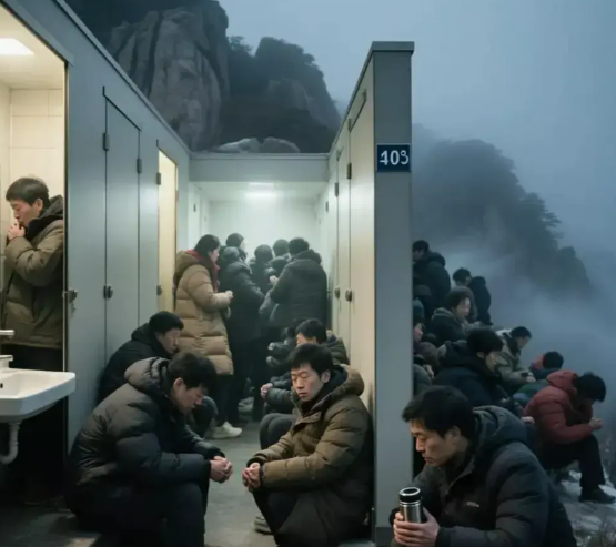 爬泰山睡公厕这事，还真不赖游客，如果我是游客，我也睡公厕。一到节假日