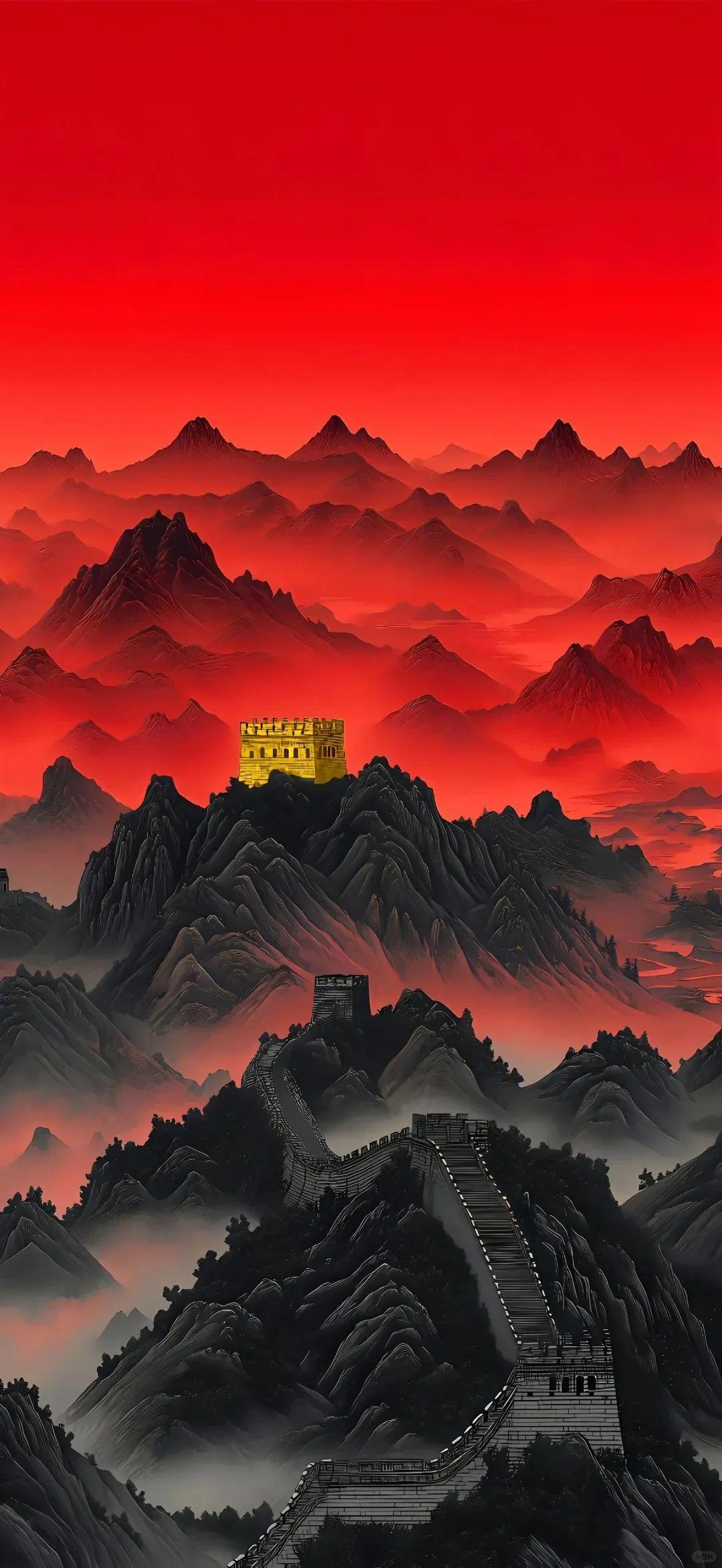 ，诚邀下联下联：巨擘绘山河。（图片来自网络）