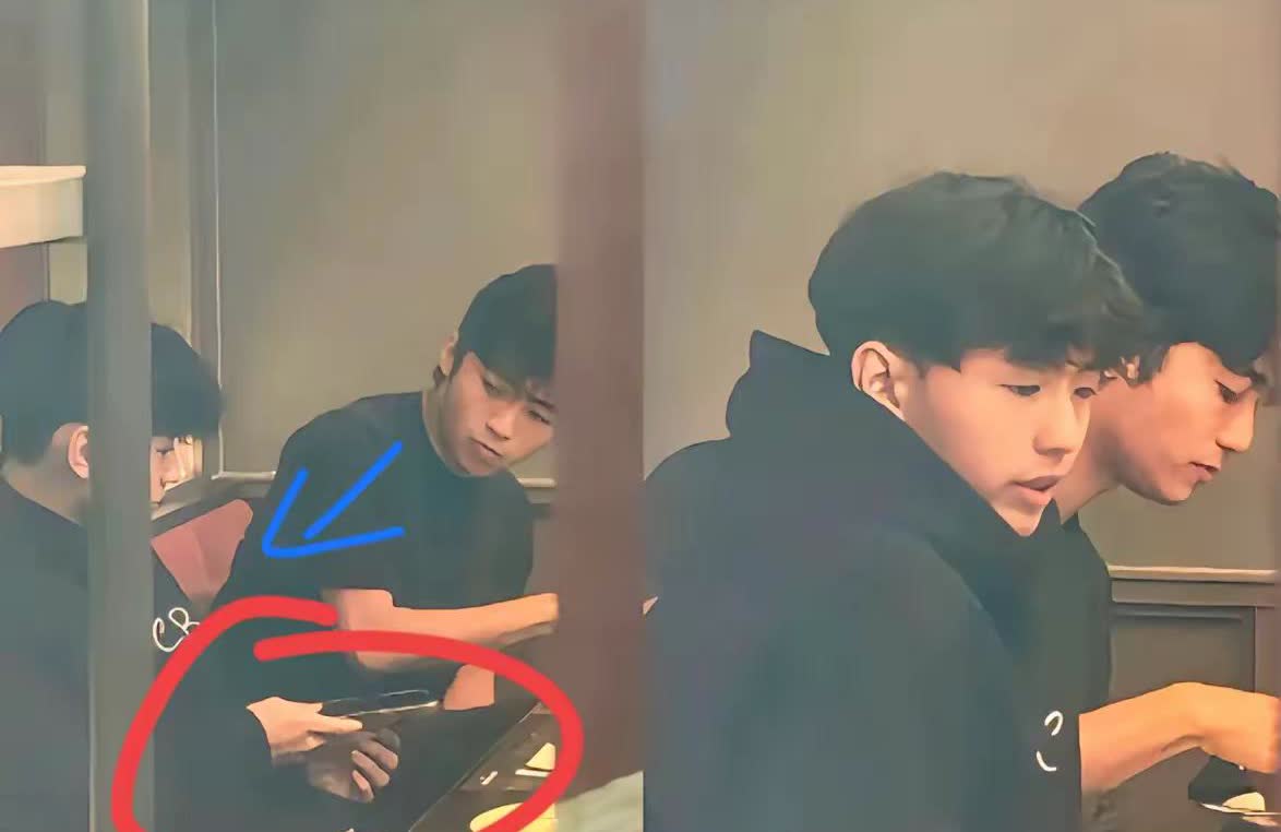 发现了吗？谢霆锋的二儿子害怕大儿子！果然，没有父亲的家庭，大哥就是一家之