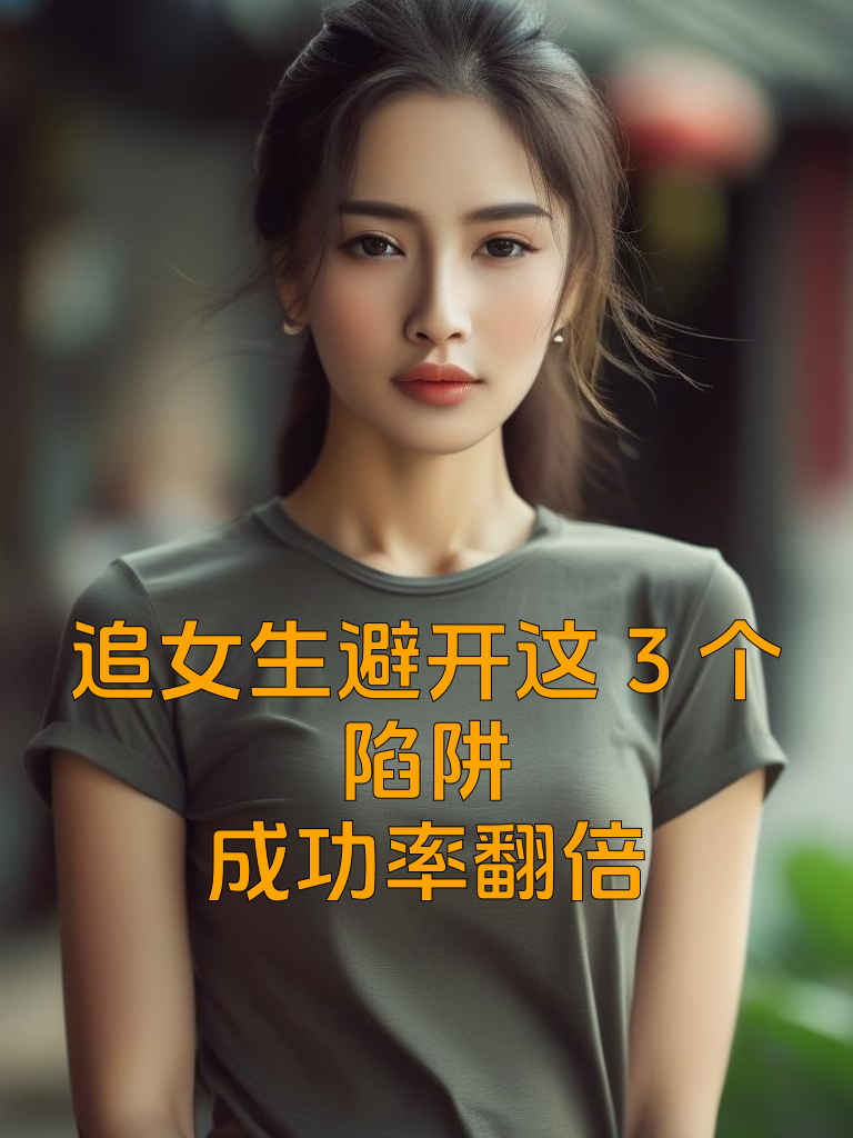 追女生避开这3个陷阱，成功率翻倍