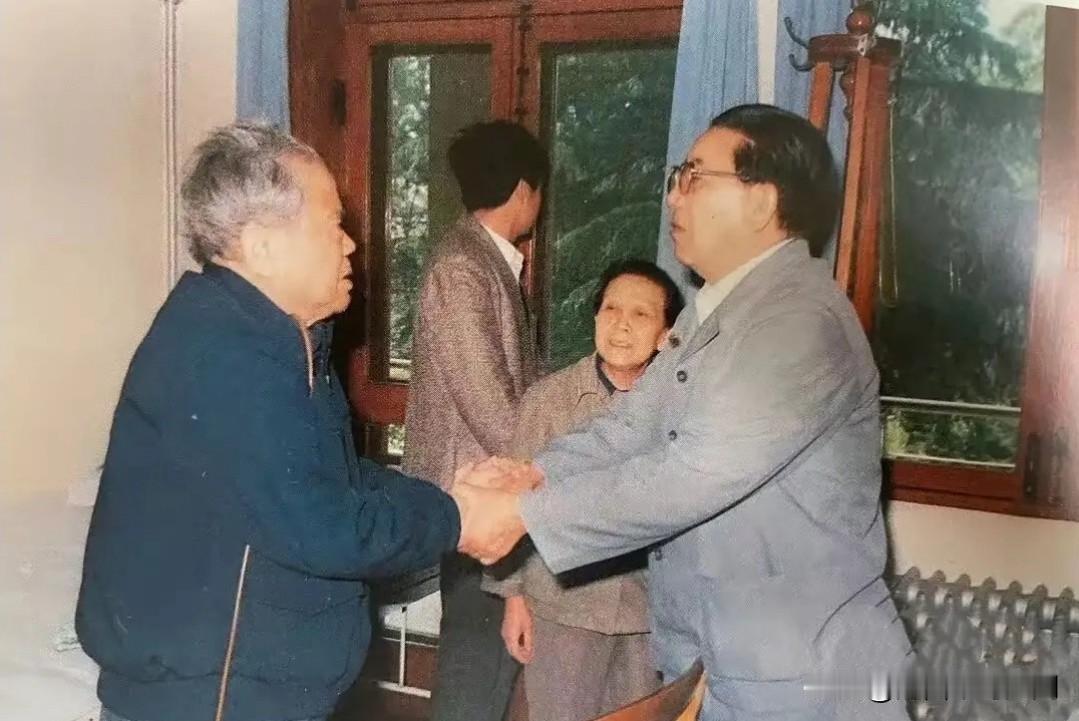 1991年，时任中华人民共和国国防部长秦基伟上将专程到南京，探望离休休养的原南京