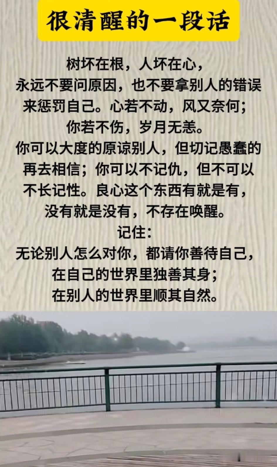 树坏在根，人坏在心，世间所有善恶，终究逃不过因果轮回，万般结局，皆是自作自受。树