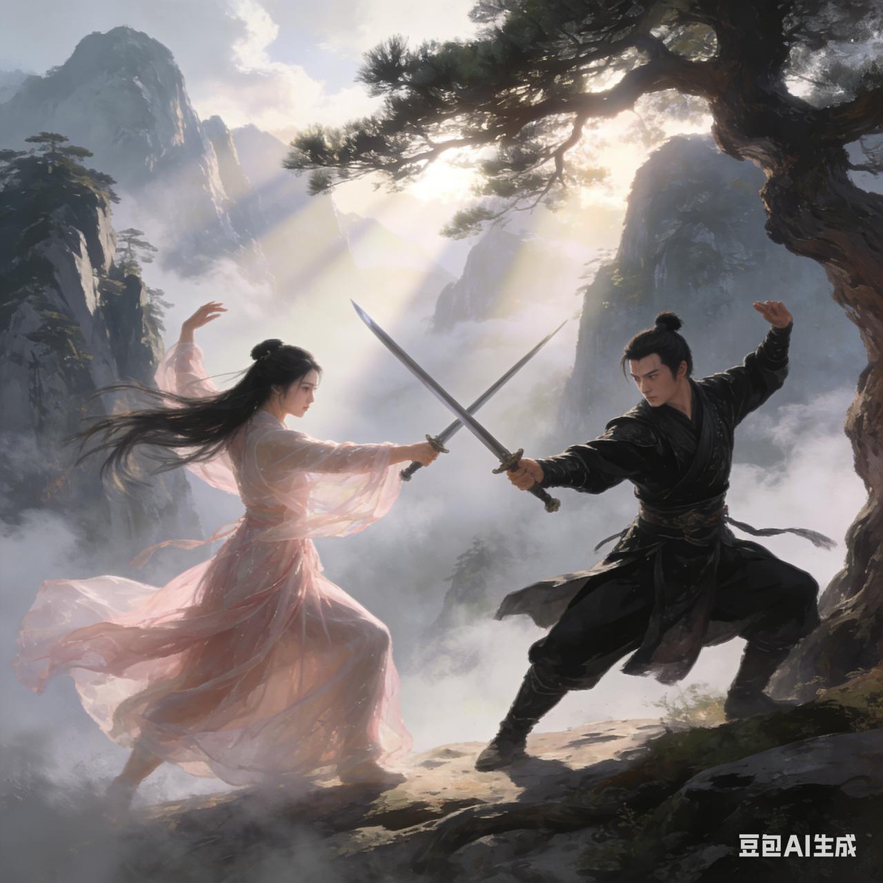 罗霄群山中有一座独秀峰，高耸入云，飞鸟难度，自古无人能登临峰顶。明朝末年，山