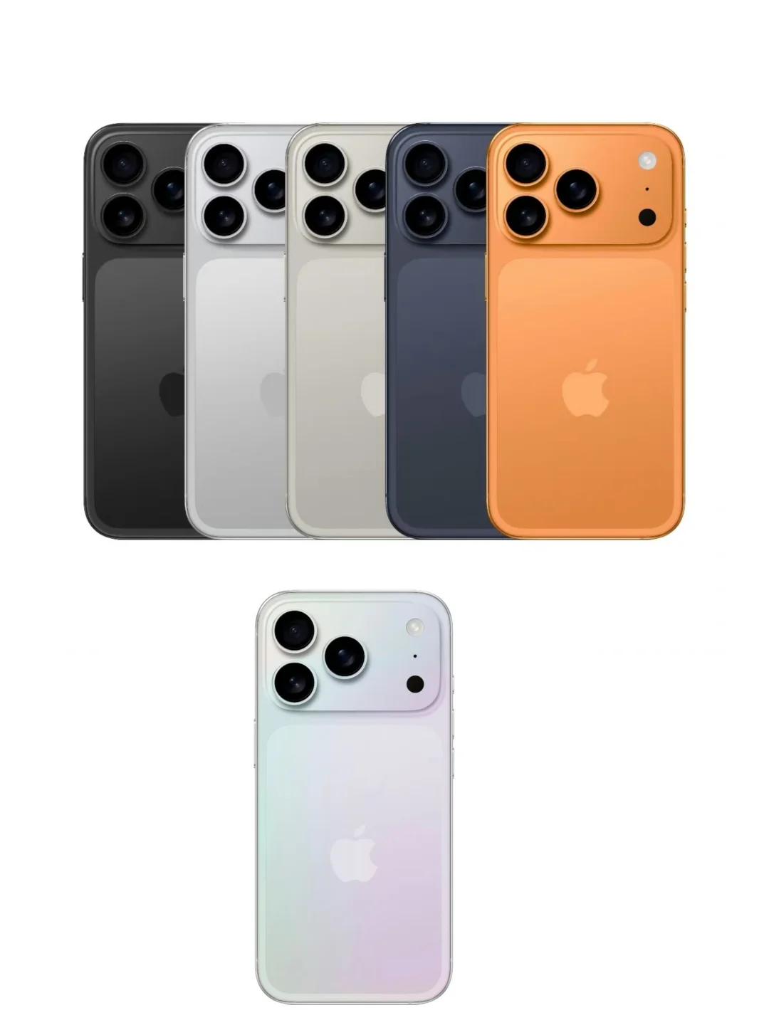 不要这么丑！希望17Pro可以出下面那款！今天起床看到iPhone17Pr