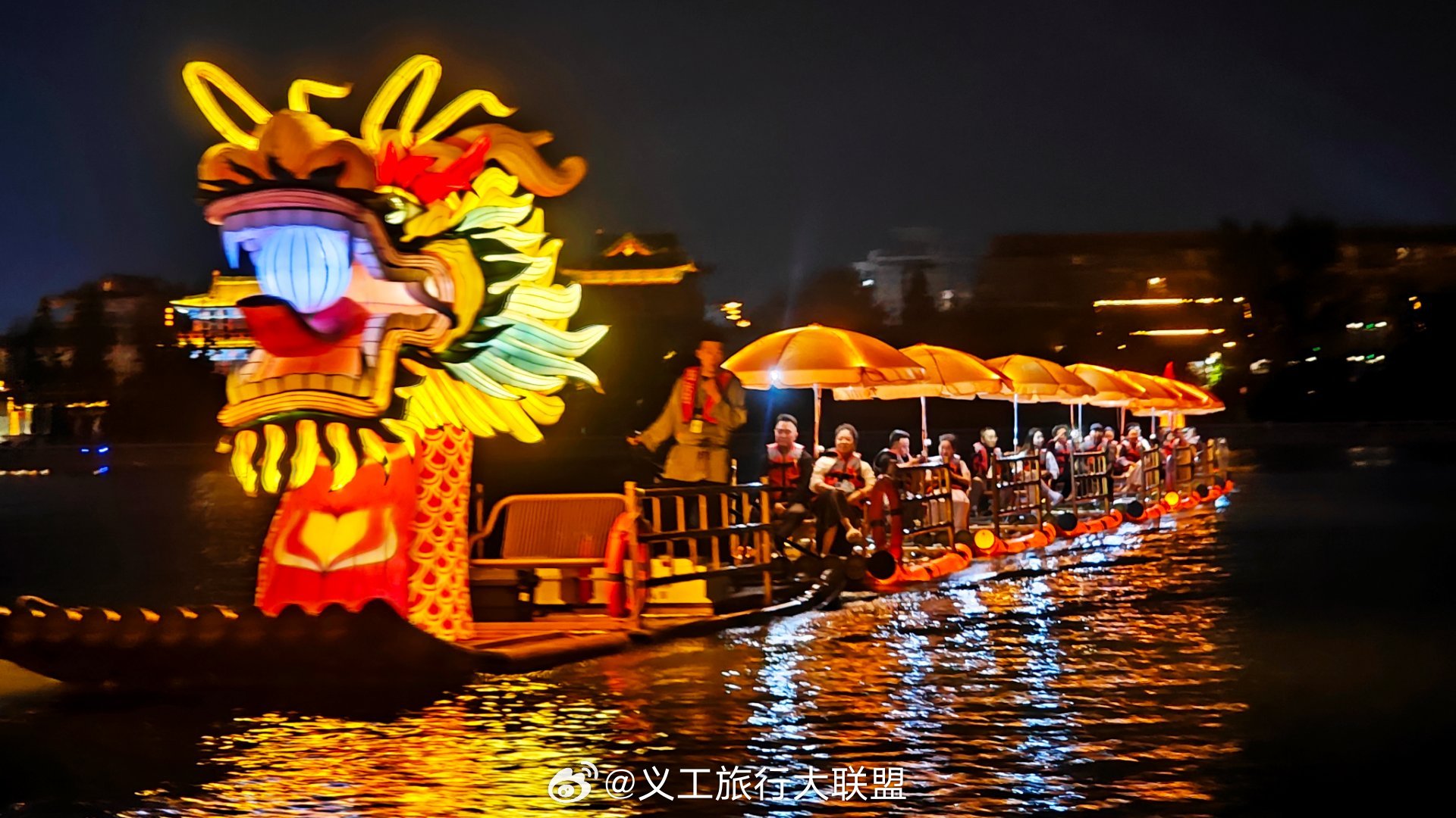 “白天开封，夜晚汴梁”开封旅行强推【开封汴河游船】项目，24小时无限次乘坐开