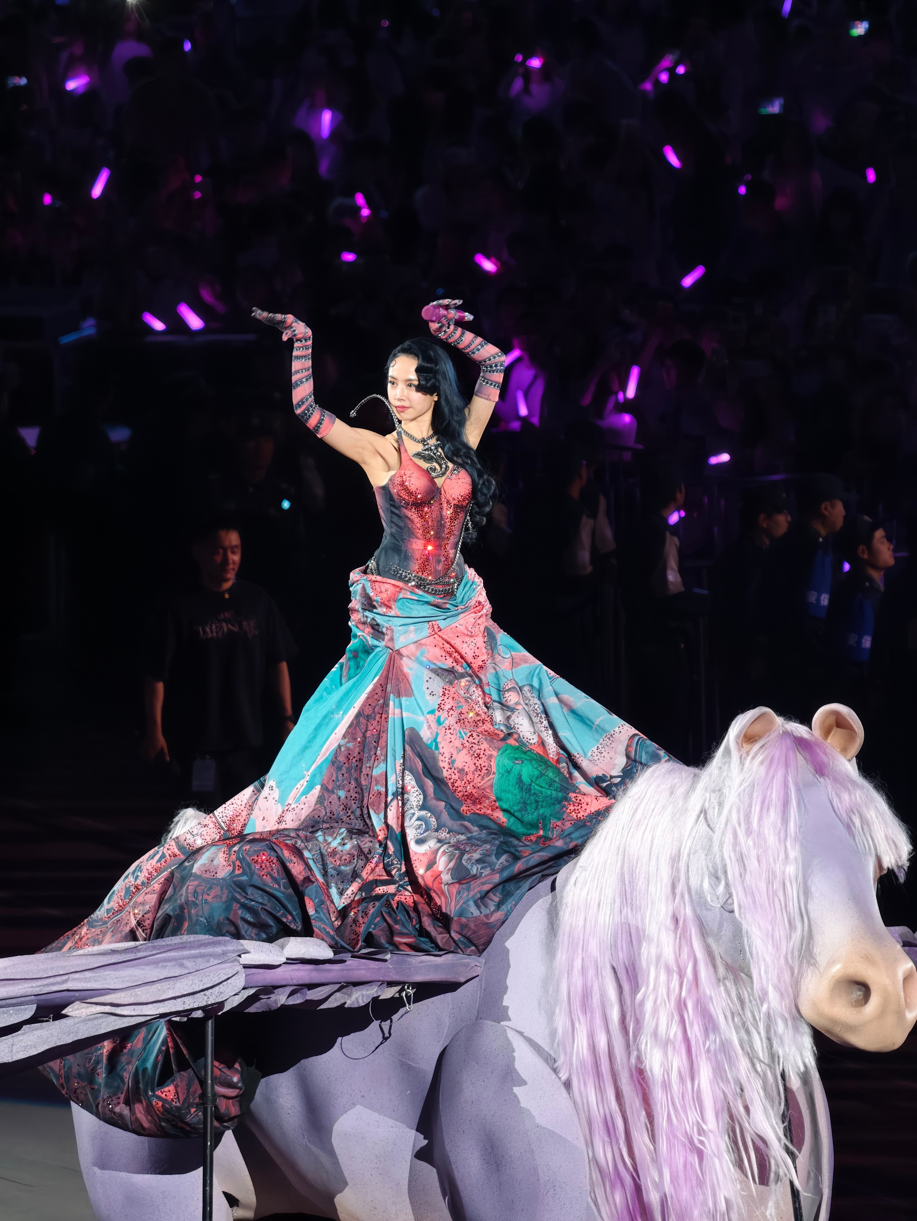 竟然，忘了发蔡依林演唱会拍的图，shotonvivoX300Ultra。