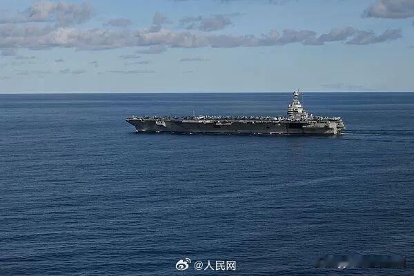 死神来了：对伊作战的美军最大也是最后一个军备福特号航母战斗群已抵达以色列。